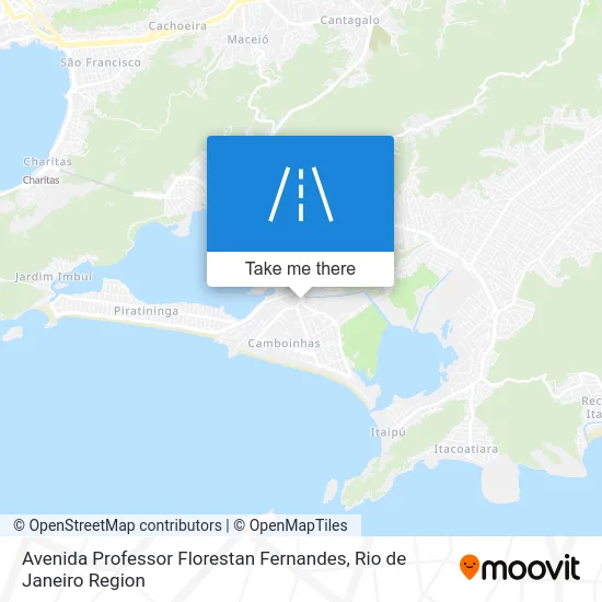 Avenida Professor Florestan Fernandes map