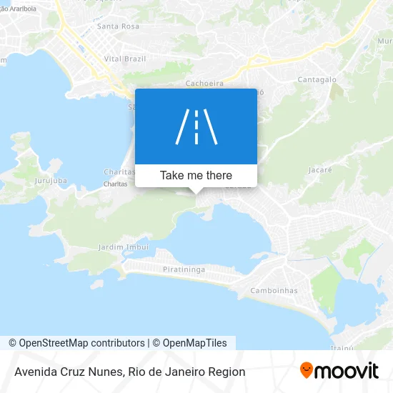 Avenida Cruz Nunes map