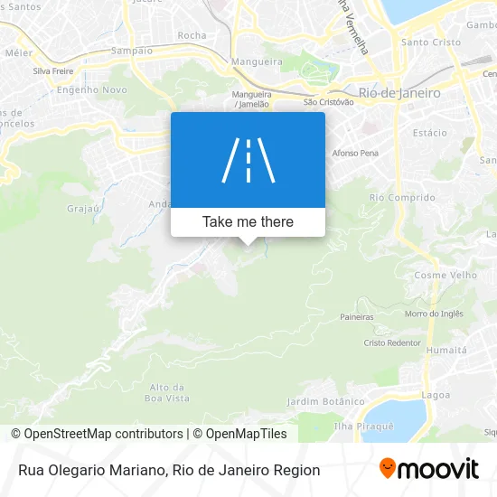 Rua Olegario Mariano map