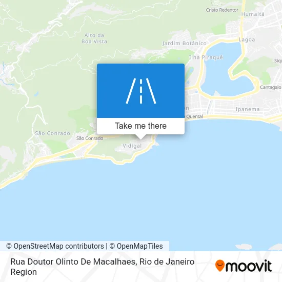 Rua Doutor Olinto De Macalhaes map
