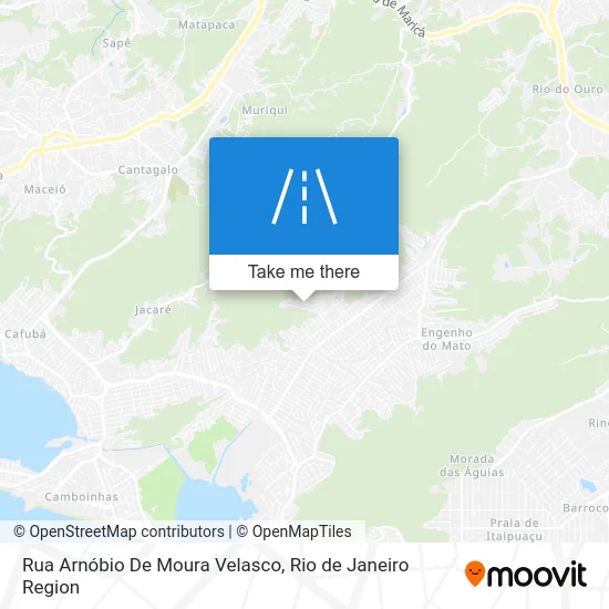Rua Arnóbio De Moura Velasco map