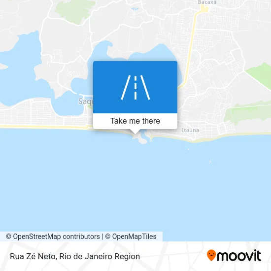 Rua Zé Neto map