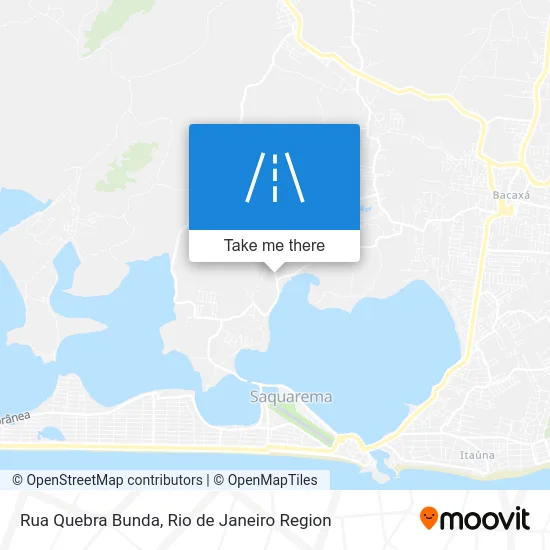 Rua Quebra Bunda map