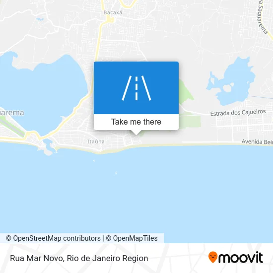 Rua Mar Novo map