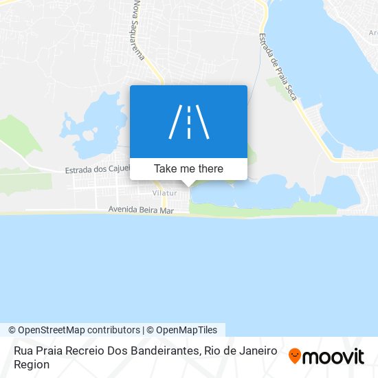 Rua Praia Recreio Dos Bandeirantes map