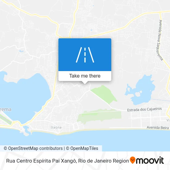 Rua Centro Espírita Pai Xangô map