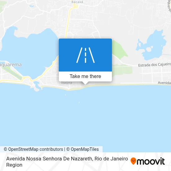 Avenida Nossa Senhora De Nazareth map