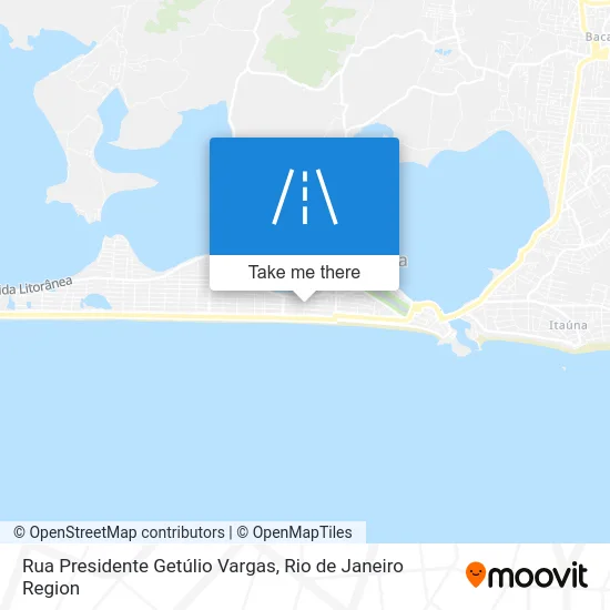 Rua Presidente Getúlio Vargas map