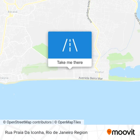 Rua Praia Da Iconha map