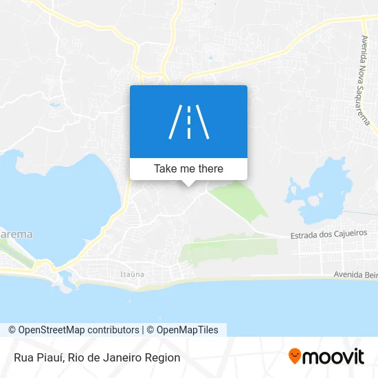 Rua Piauí map