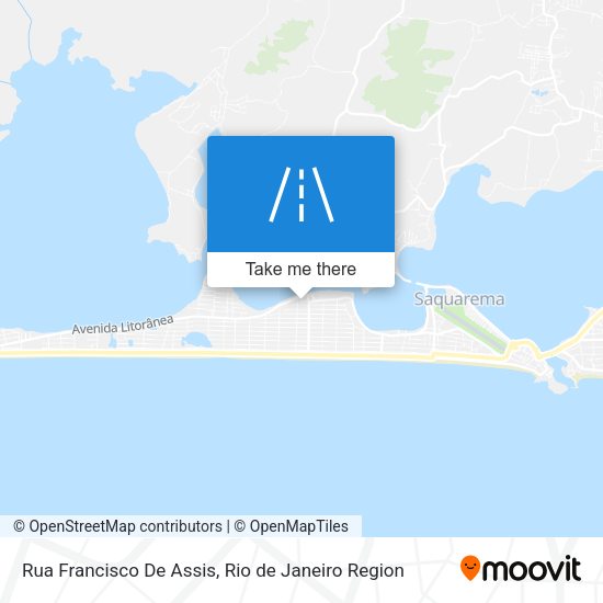 Rua Francisco De Assis map