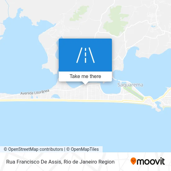 Rua Francisco De Assis map