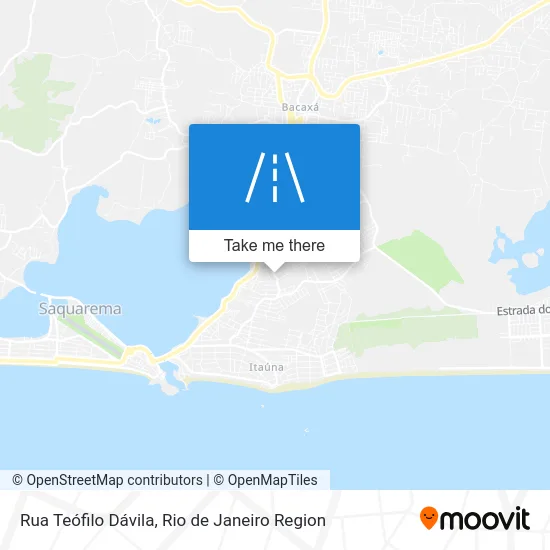 Rua Teófilo Dávila map