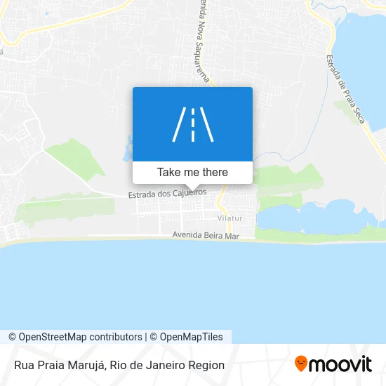 Rua Praia Marujá map