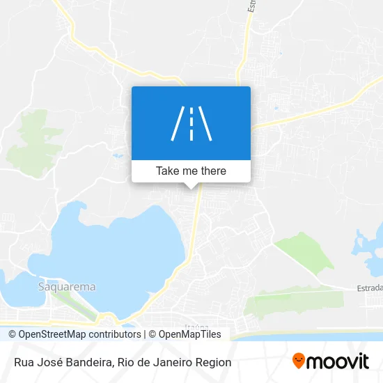 Rua José Bandeira map