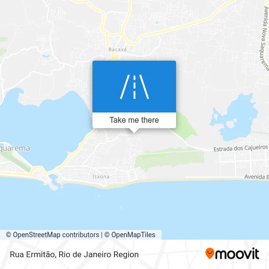 Rua Ermitão map