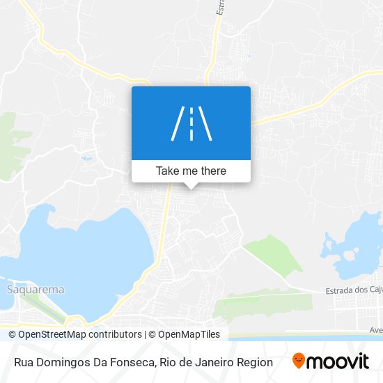 Mapa Rua Domingos Da Fonseca