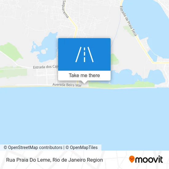 Rua Praia Do Leme map