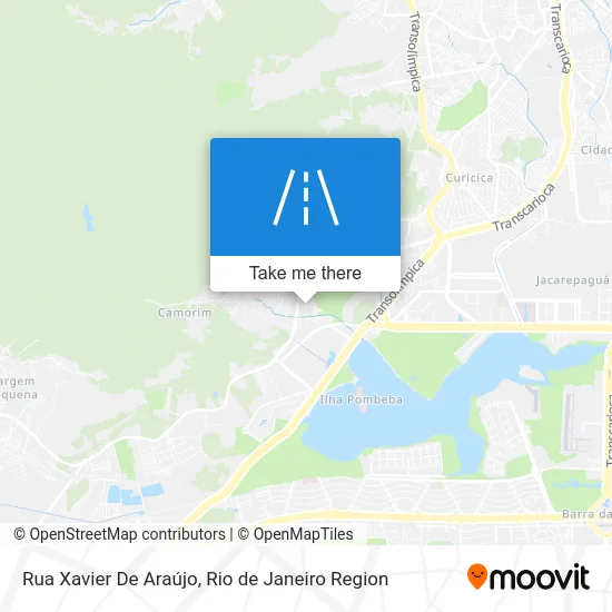 Rua Xavier De Araújo map