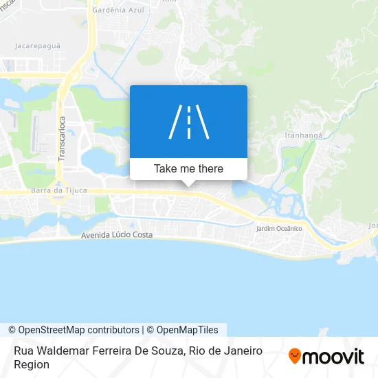 Rua Waldemar Ferreira De Souza map