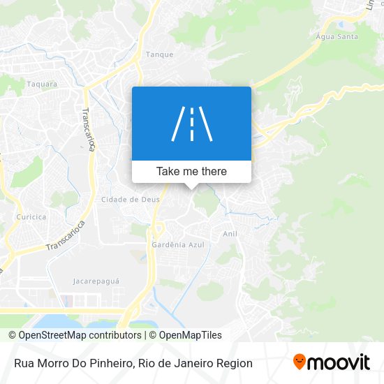 Rua Morro Do Pinheiro map