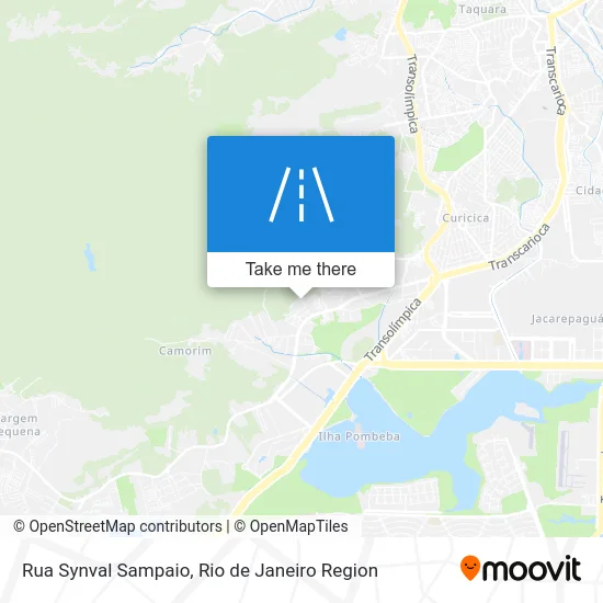Rua Synval Sampaio map