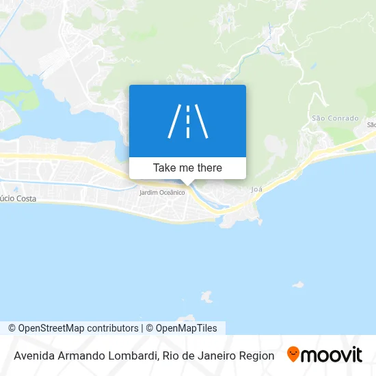Avenida Armando Lombardi map