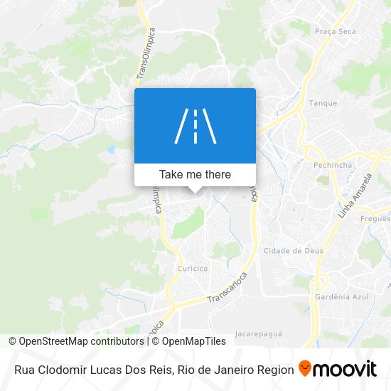 Rua Clodomir Lucas Dos Reis map
