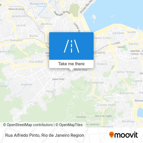 Rua Alfredo Pinto map