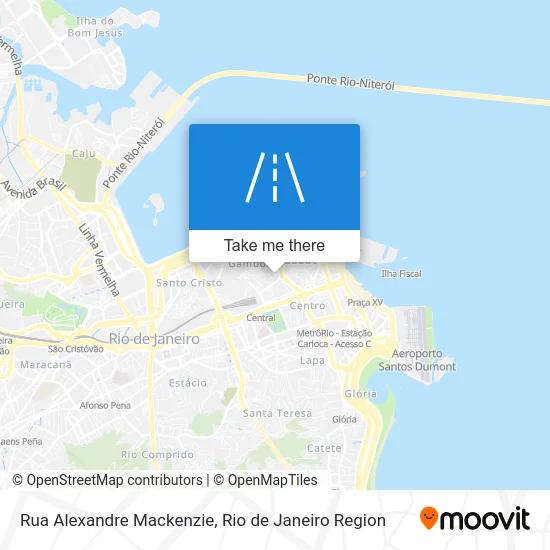 Rua Alexandre Mackenzie map
