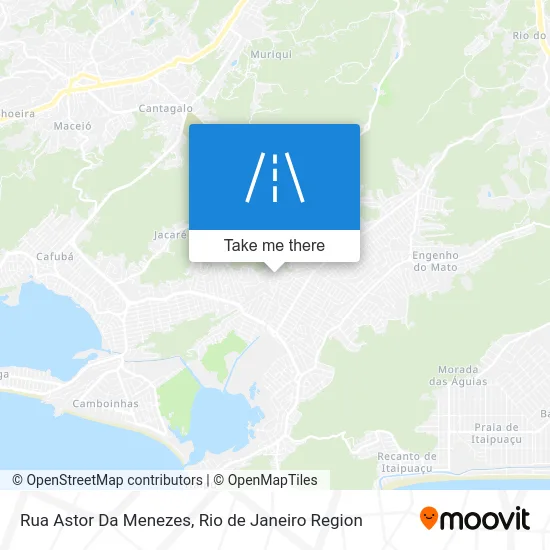 Rua Astor Da Menezes map