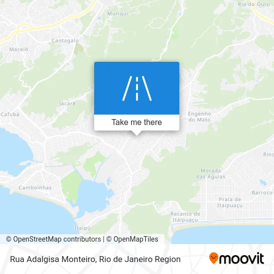 Rua Adalgisa Monteiro map