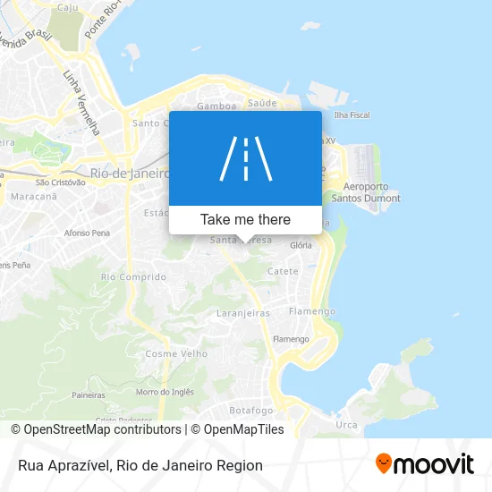 Rua Aprazível map