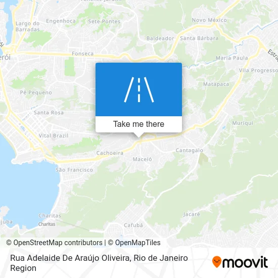 Rua Adelaide De Araújo Oliveira map