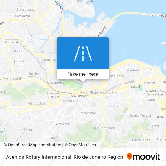 Avenida Rotary Internacional map