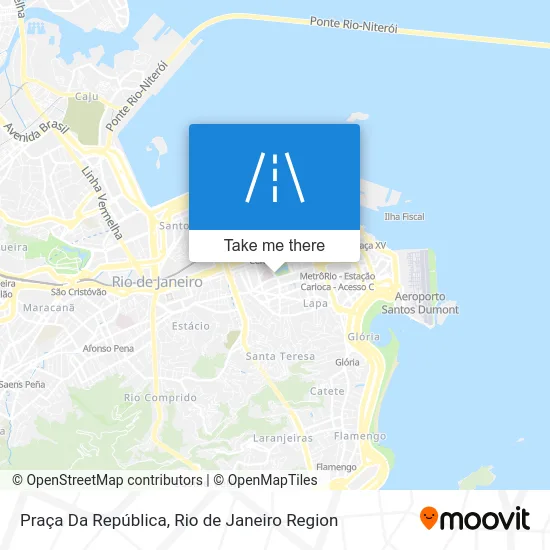 Praça Da República map