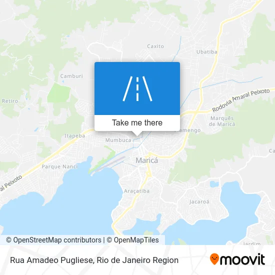 Rua Amadeo Pugliese map