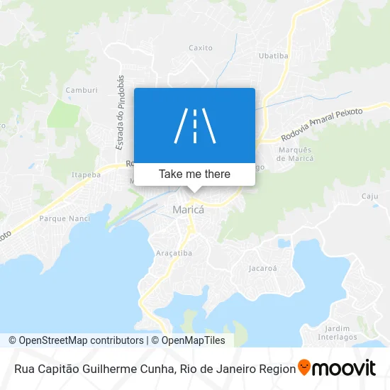 Rua Capitão Guilherme Cunha map