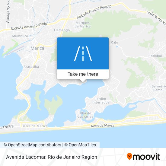 Avenida Lacomar map