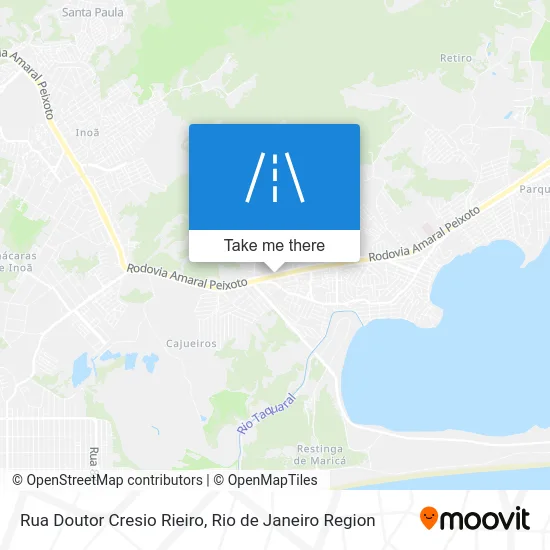 Rua Doutor Cresio Rieiro map