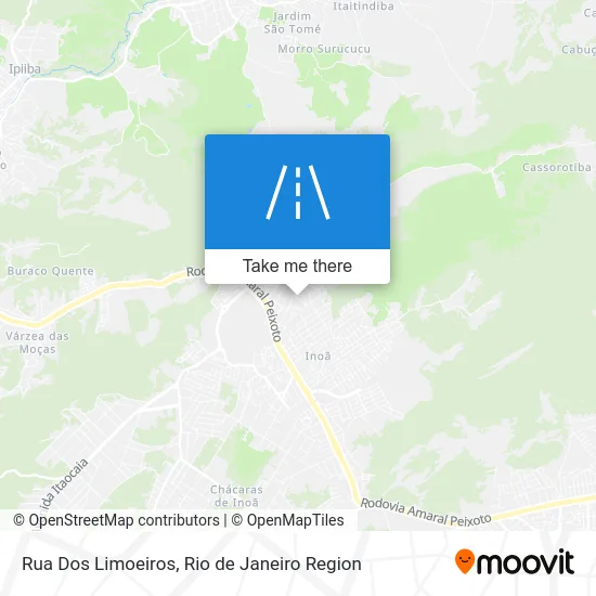 Rua Dos Limoeiros map