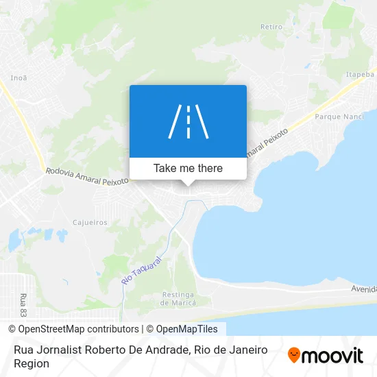 Rua Jornalist Roberto De Andrade map