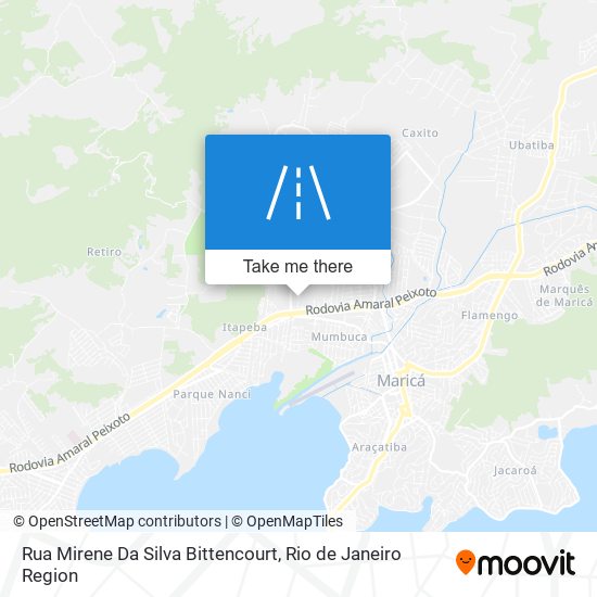 Rua Mirene Da Silva Bittencourt map