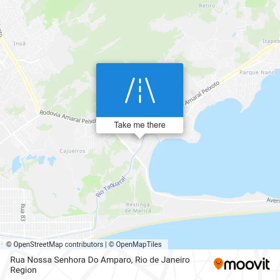 Rua Nossa Senhora Do Amparo map