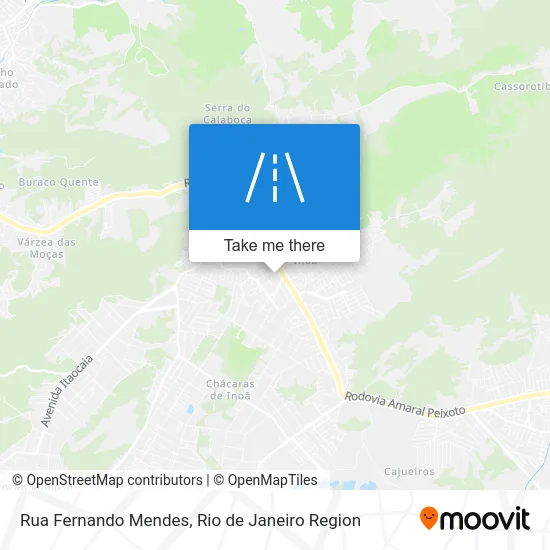 Rua Fernando Mendes map