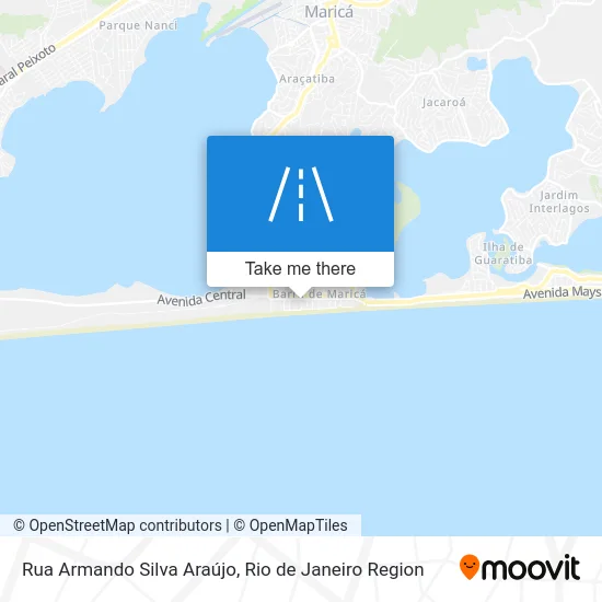 Rua Armando Silva Araújo map