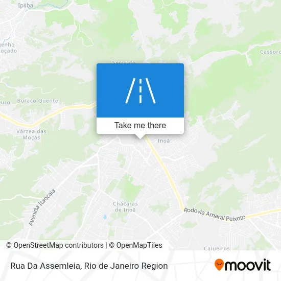 Rua Da Assemleia map