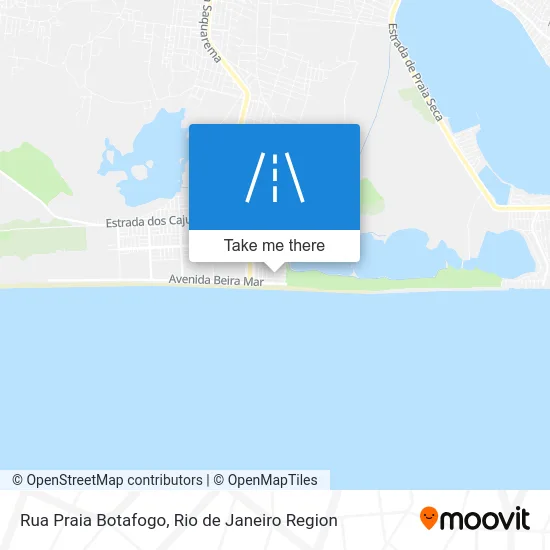 Rua Praia Botafogo map