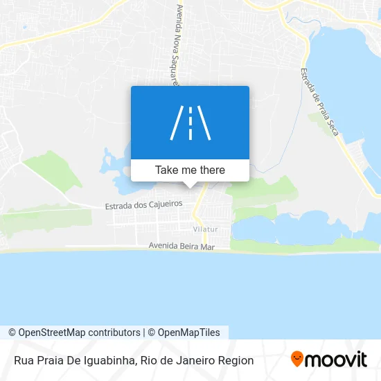 Rua Praia De Iguabinha map