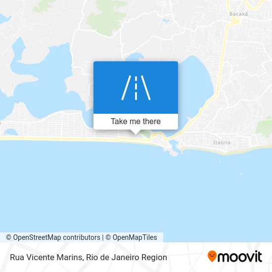 Rua Vicente Marins map